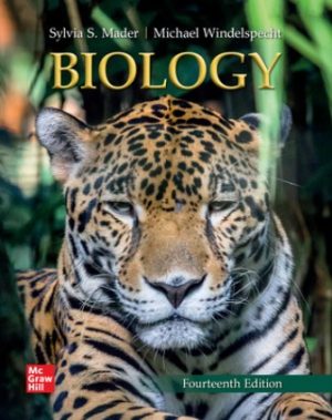 Exam Bank for Biology 14th Edition By Sylvia Mader, Michael Windelspecht, ISBN10: 1266241728, ISBN13: 9781266241727, ISBN10: 1266244476, ISBN13: 9781266244476, ISBN10: 1266244492, ISBN13: 9781266244490, ISBN10: 1260710874, ISBN13: 9781260710878