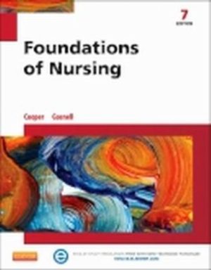 Test Bank for Foundations of Nursing 7th Edition Cooper